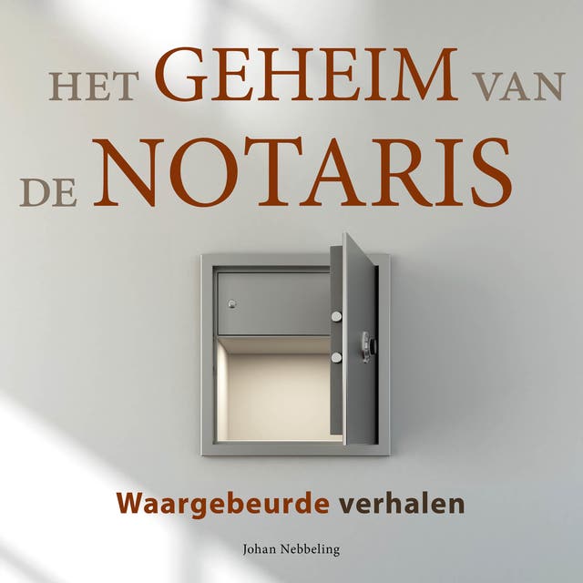 Het Geheim van de Notaris: Waargebeurde en onthullende verhalen achter erfenissen – omslag van het luisterboek