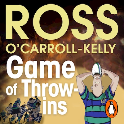 Game of Throw-ins – omslag til lydbogen af Ross O'Carroll-Kelly