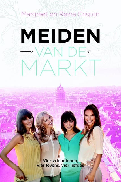 Meiden van de markt – omslag van het luisterboek van Margreet Crispijn,Reina Crispijn