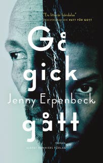 Gå, gick, gått – omslag till ljudboken av Jenny Erpenbeck