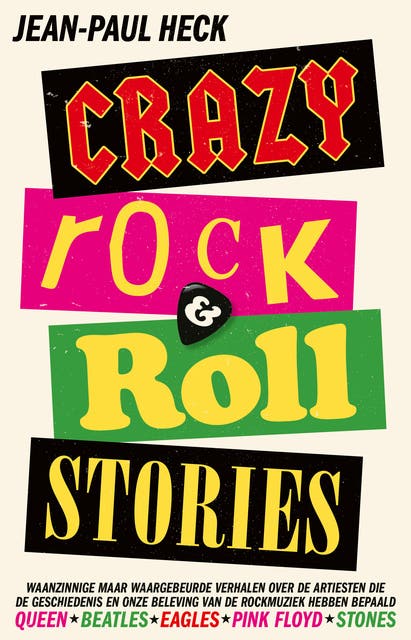 Crazy rock-'n-roll stories – omslag van het luisterboek van Jean-Paul Heck
