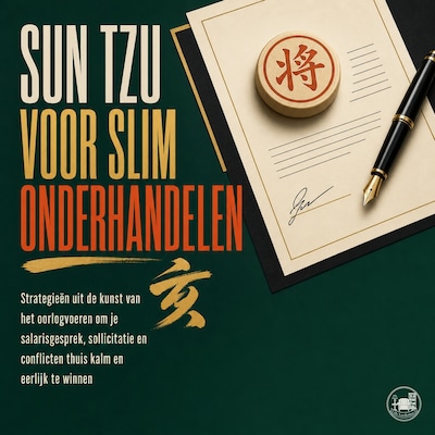 Sun Tzu Voor Slim Onderhandelen – omslag van het luisterboek van De Leeskamer