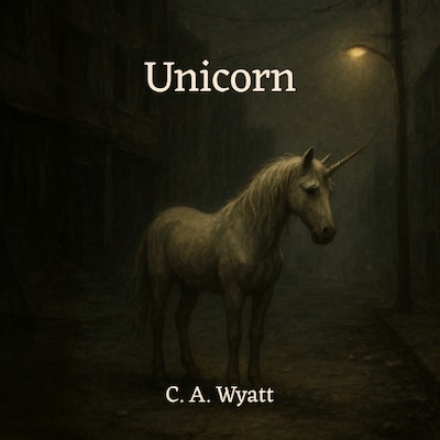Unicorn – omslag til lydbogen af C. A. Wyatt
