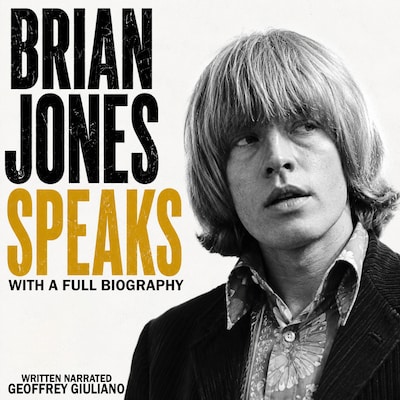 Brian Jones Speaks – okładka audiobooka, autor Geoffrey Giuliano