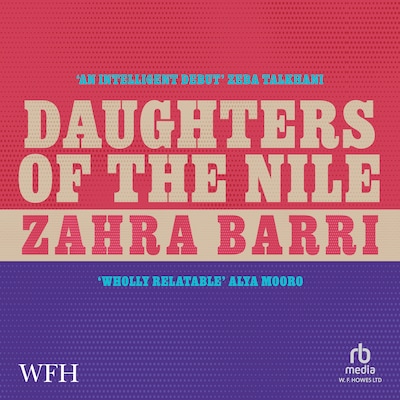Daughters of the Nile – omslag til lydbogen af Zahra Barri