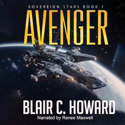 Avenger – omslag til lydbogen af Blair Howard