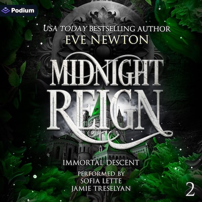 Midnight Reign – omslag til lydbogen af Eve Newton