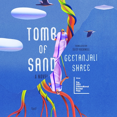 Tomb of Sand – omslag van het luisterboek van Geetanjali Shree