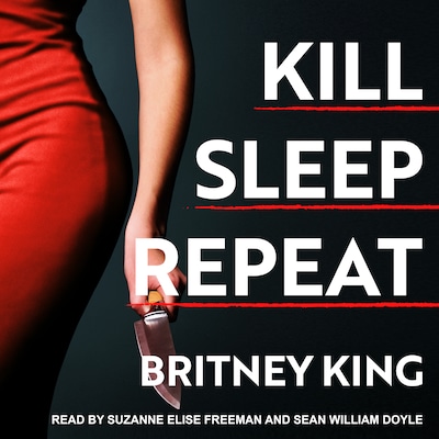 Kill Sleep Repeat – omslag til lydbogen af Britney King