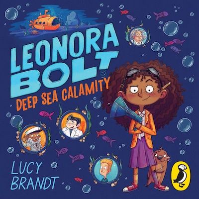 Leonora Bolt: Deep Sea Calamity – omslag til lydbogen af Lucy Brandt