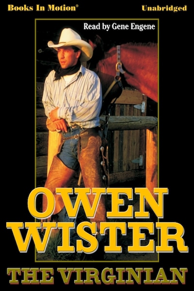 Virginian, The – omslag til lydbogen af Owen Wister