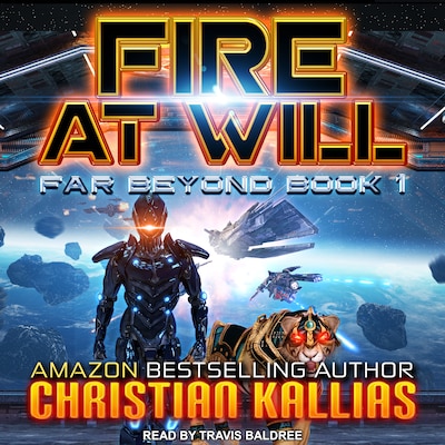 Fire At Will – omslag til lydbogen af Christian Kallias