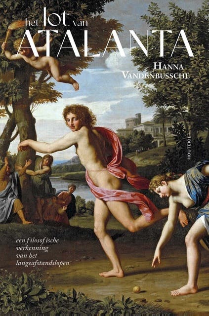 Het lot van Atalanta: Een filosofische verkenning van het langeafstandslopen – omslag van het luisterboek van Hanna Vandenbussche