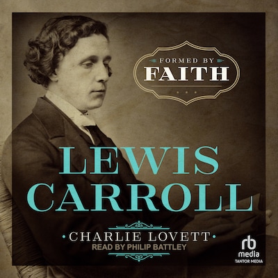Lewis Carroll – omslag til lydbogen af Charlie Lovett