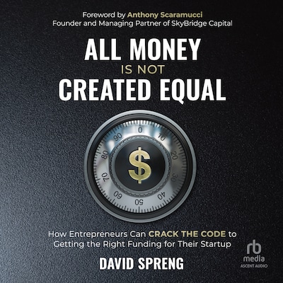 All Money Is Not Created Equal – omslag til lydbogen af David Spreng
