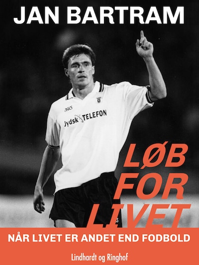Løb for livet – omslag til lydbogen af Jan Bartram