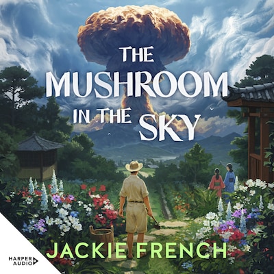 The Mushroom in the Sky – omslag til lydbogen af Jackie French