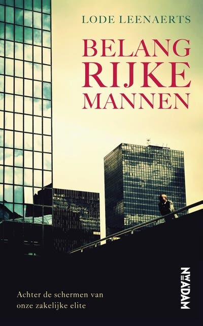 Belangrijke mannen – omslag van het luisterboek van Lode Leenaerts