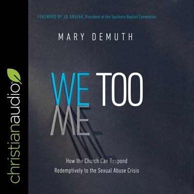 We Too – omslag til lydbogen af Mary DeMuth