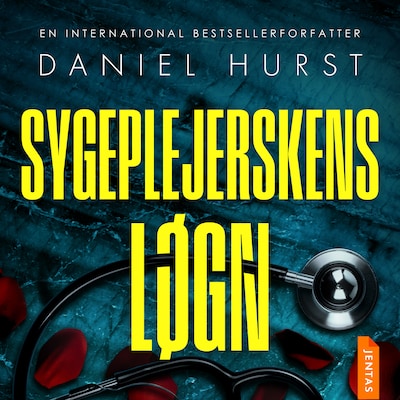 Sygeplejerskens løgn – omslag til lydbogen af Daniel Hurst