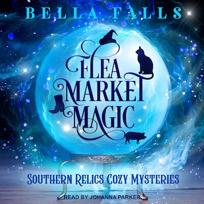 Flea Market Magic – omslag til lydbogen af Bella Falls