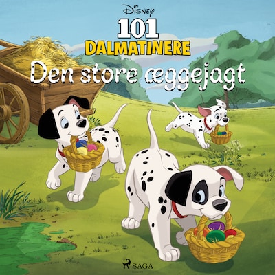 101 Dalmatinere - Den store æggejagt – omslag til lydbogen af Disney