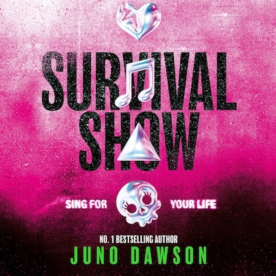 Survival Show – omslag til lydbogen af Juno Dawson
