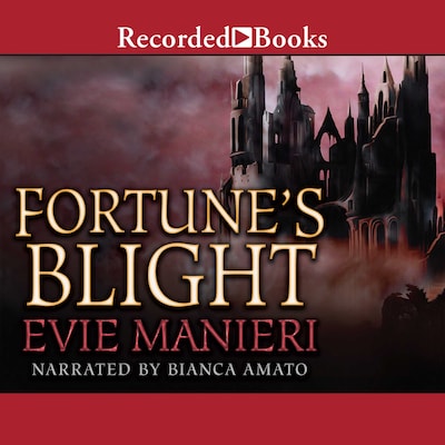 Fortune's Blight – omslag til lydbogen af Evie Manieri
