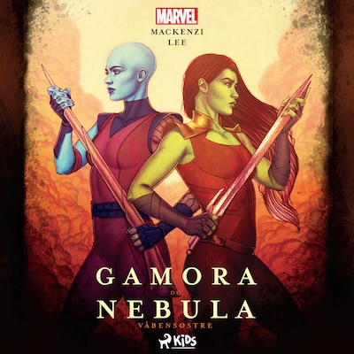 Våbensøstre: Gamora og Nebula (Volume 2) – omslag til lydbogen af Marvel
