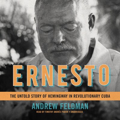 Ernesto – omslag til lydbogen af Andrew Feldman