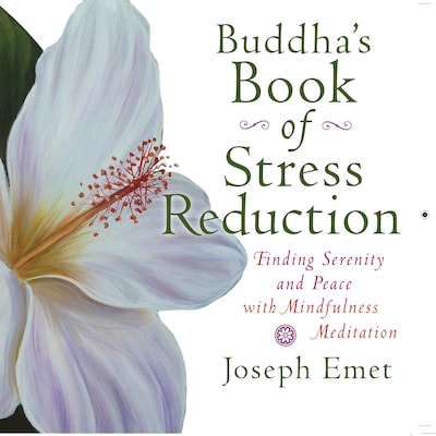 Buddha's Book Stress Reduction – omslag til lydbogen af Joseph Emet