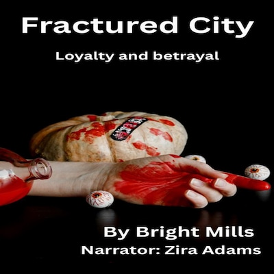 Fractured City – omslag til lydbogen af Bright Mills