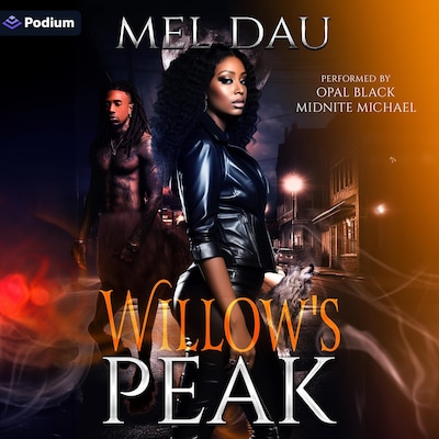 Willow's Peak – omslag til lydbogen af Mel Dau