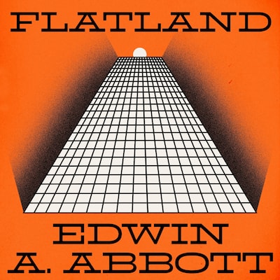 Flatland – omslag til lydbogen af Edward Abbott
