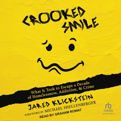 Crooked Smile – omslag til lydbogen af Jared Klickstein