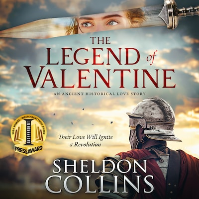 The Legend of Valentine – omslag til lydbogen af Sheldon Collins