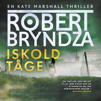 Iskold tåge – omslag til lydbogen af Robert Bryndza