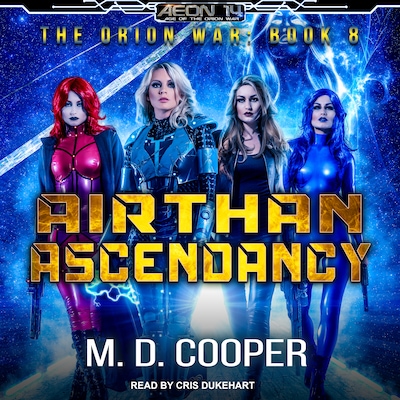 Airthan Ascendancy – omslag til lydbogen af M. D. Cooper