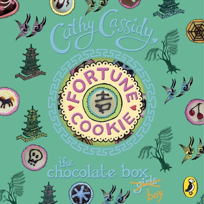 Chocolate Box Girls: Fortune Cookie – omslag til lydbogen af Cathy Cassidy