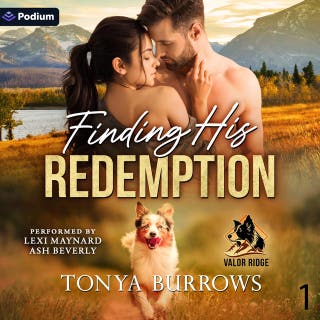 Finding His Redemption: Valor Ridge, Book 1 – omslag till ljudboken av Tonya Burrows