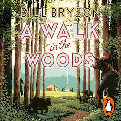A Walk In The Woods – omslag til lydbogen af Bill Bryson