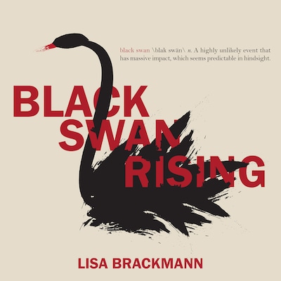 Black Swan Rising – omslag til lydbogen af Lisa Brackmann