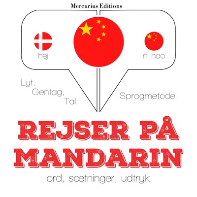 Rejser på Mandarin – omslag til lydbogen af JM Gardner