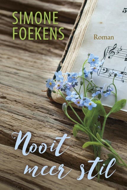 Nooit meer stil – omslag van het luisterboek van Simone Foekens