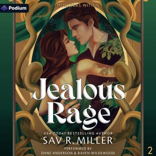 Jealous Rage: Monsters Within, Book 2 – omslag till ljudboken av Sav R. Miller