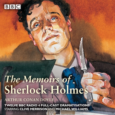 Sherlock Holmes: The Memoirs of Sherlock Holmes – omslag til lydbogen af Arthur Conan Doyle