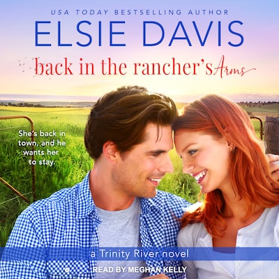 Back in the Rancher’s Arms – omslag til lydbogen af Elsie Davis