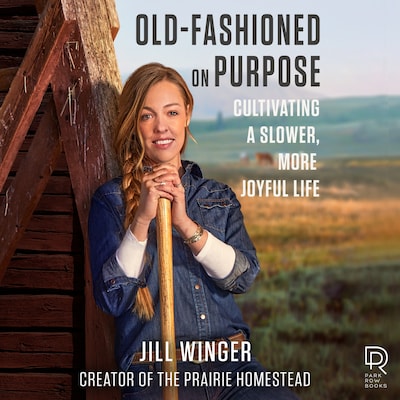 Old-Fashioned on Purpose – omslag van het luisterboek van Jill Winger