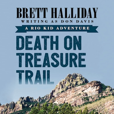 Death on Treasure Trail – omslag til lydbogen af Brett Halliday