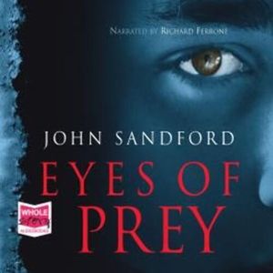 Eyes of Prey – okładka audiobooka, autor John Sandford